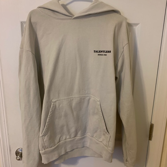 Talentless Sweatshirt in Bone. Unisex Size M. - Picture 4 of 6